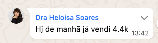 Print Dra. Heloisa, R$ 4.4k